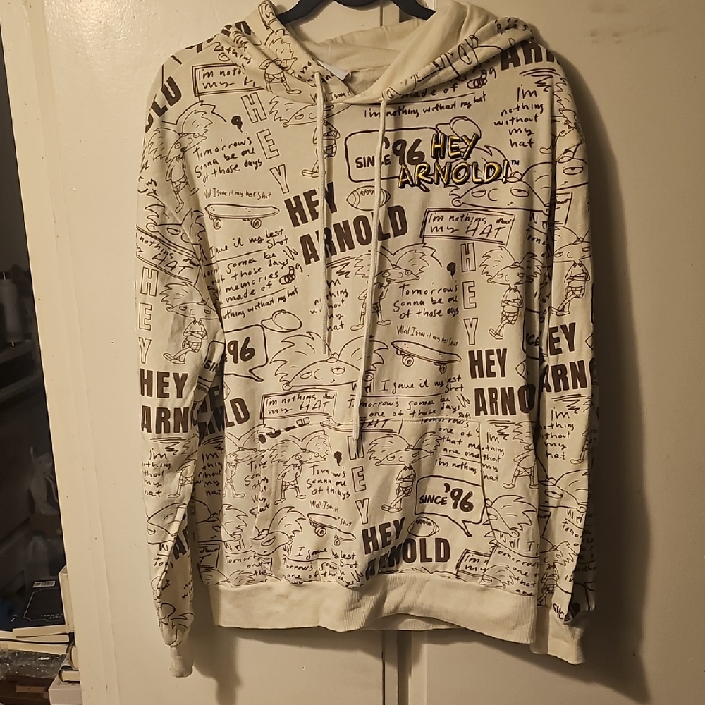 NICKELODEON Graphic Hoodie, Women's/Unisex, Size M